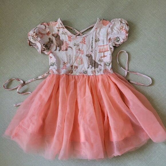 Bella & Omi Puppy Dog Party Dress - Picture 2 of 8